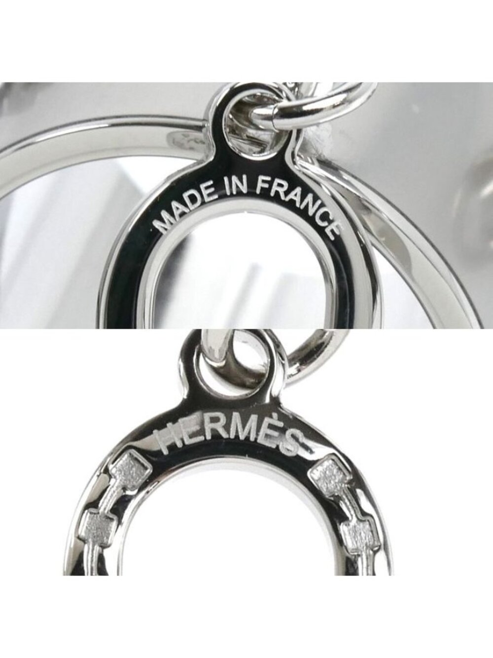Hermes Metal Charm Scarf Ring 00 Purchased - Picture 6 of 7